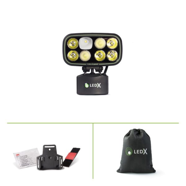 Ledx Cobra 6500 X-PAND Hjälmlampa