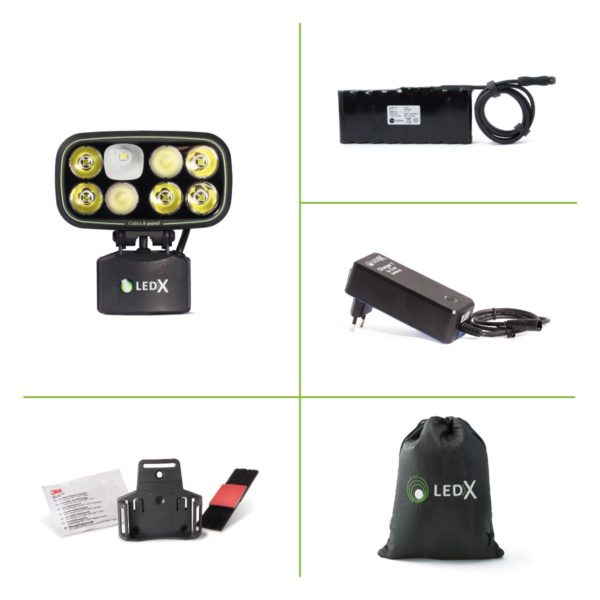 Ledx Cobra 6500 X-PAND Hjälmlampa - Image 2